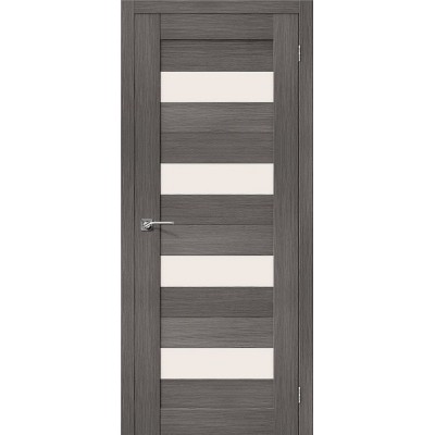 Межкомнатная дверь из экошпона Порта-23 Grey Veralinga
